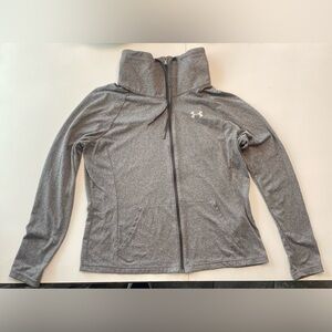 Under Armour Women's Gray  workout Jackets size large loose fit